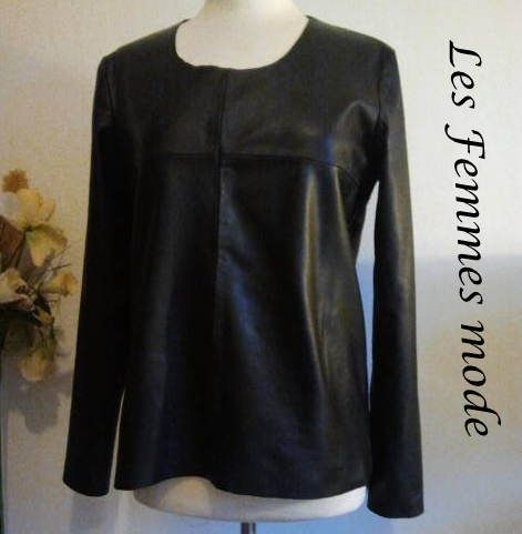 Leren shirt dames hotsell